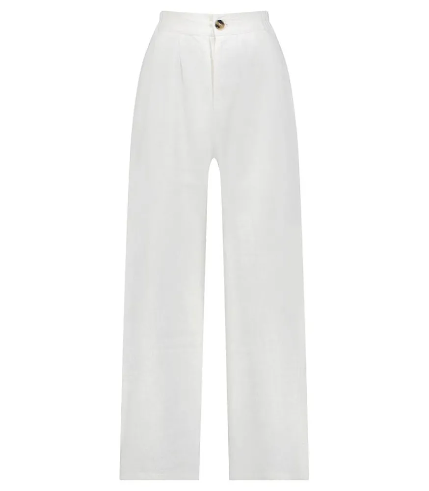 Hot Pantalon Alba Naturel Femme Bas