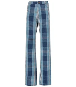 Hot Pantalon Bunny Sky Plaid Femme Bas