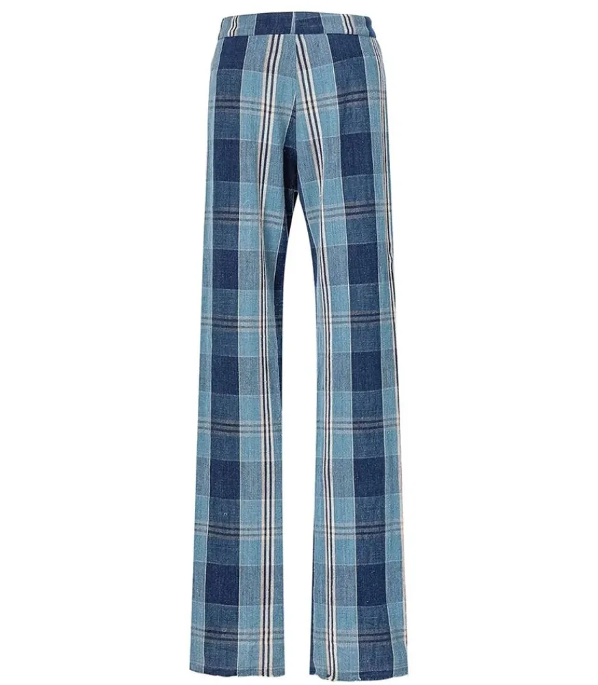 Hot Pantalon Bunny Sky Plaid Femme Bas
