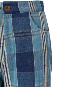 Hot Pantalon Bunny Sky Plaid Femme Bas