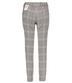 Hot Pantalon Cigarette Golden Collection Prince De Galles Femme Bas