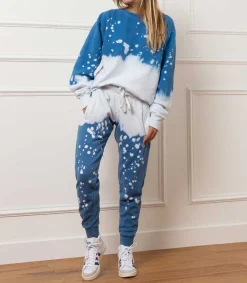 Online Pantalon De Jogging Acid Wash Vinca Femme Bas