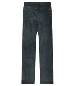 Best Pantalon En Velours Cotele Fresco Cropped Loose Caviar Femme Bas