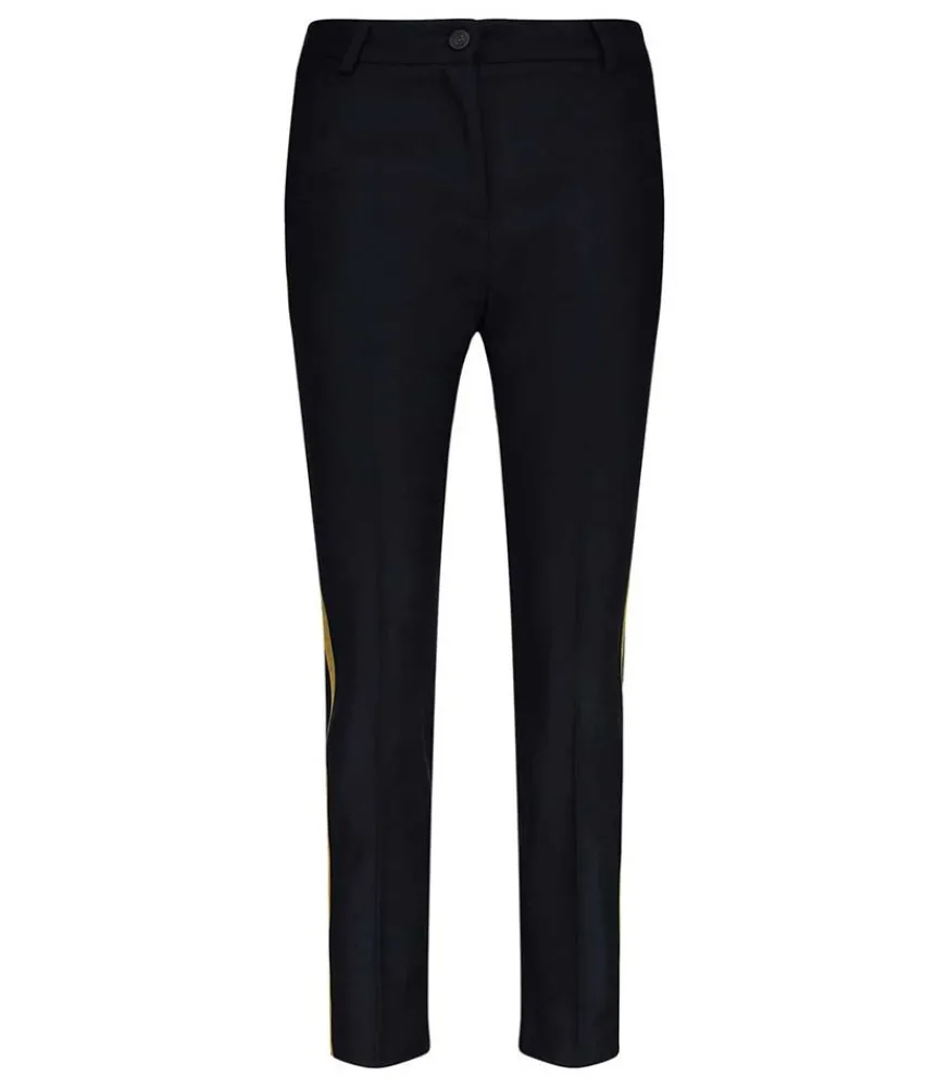 Clearance Pantalon Feutre A Bandes Algisa Garconne Femme Bas