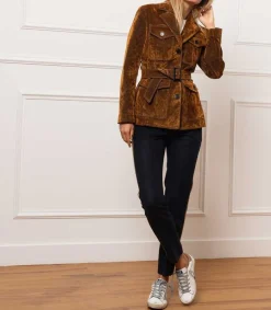 Clearance Pantalon Feutre A Bandes Algisa Garconne Femme Bas