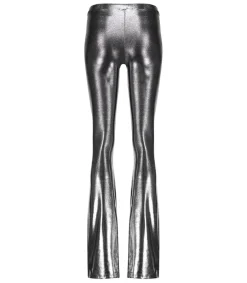 Clearance Pantalon Glitter Patte D'Elephant Silver Femme Bas