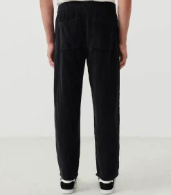 Pantalon Homme Padow Velours Cotele Carbone Vintage Homme Pantalons