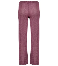 Best Pantalon Lurex Large Pink Femme Bas