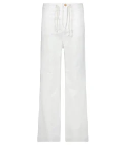 New Pantalon Oversize Blanc Femme Bas