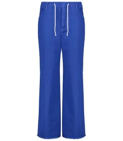 New Pantalon Oversize Bleu Klein Femme Bas