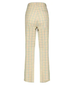 Discount Pantalon Rayssa Checks Femme Bas