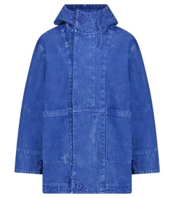 Online Parka En Denim Indigo Femme Manteaux & Vestes