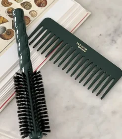 Discount Peigne Demelant Vert Emeraude Femme Accessoires Cheveux