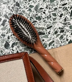 New Petite Brosse N.02 L'Indispensable Terracotta Femme Accessoires Cheveux