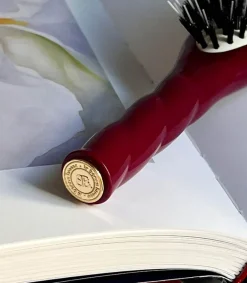 Hot Petite Brosse N.02 L'Indispensable Rouge Cerise Femme Accessoires Cheveux