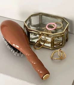 Clearance Petite Brosse N.03 L'Indispensable Terracotta Femme Accessoires Cheveux