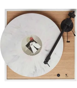 Online Platine Vinyle Minimale Et Haute-Fidelite Square Chene Enceintes