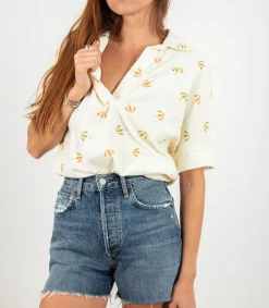 Hot Polo Minorque Parasols Femme Hauts