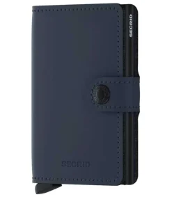 Porte-Carte Miniwallet Matte Night Blue Femme Petite Maroquinerie