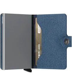 Online Porte-Carte Miniwallet Twist Jeans Blue Femme Petite Maroquinerie