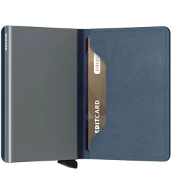 Clearance Porte-Carte Slimwallet Original Ice Blue Femme Petite Maroquinerie