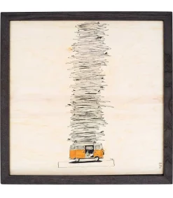 Best Poster Bus Avec Encadrement Noir Affiches & Tableaux