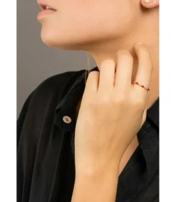 Clearance Puce Disque Diamants Solo Femme Boucles D'Oreilles