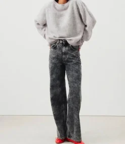 Sale Pull Col Bateau Vitow Gris Clair Chine Femme Mailles & Sweats