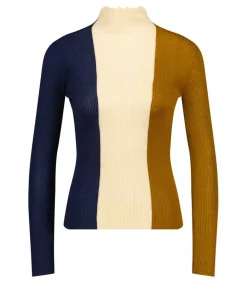 Pull Dolcevita Intarsio Femme Mailles & Sweats