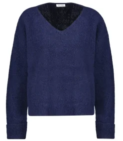 New Pull East Navy Chine Femme Mailles & Sweats