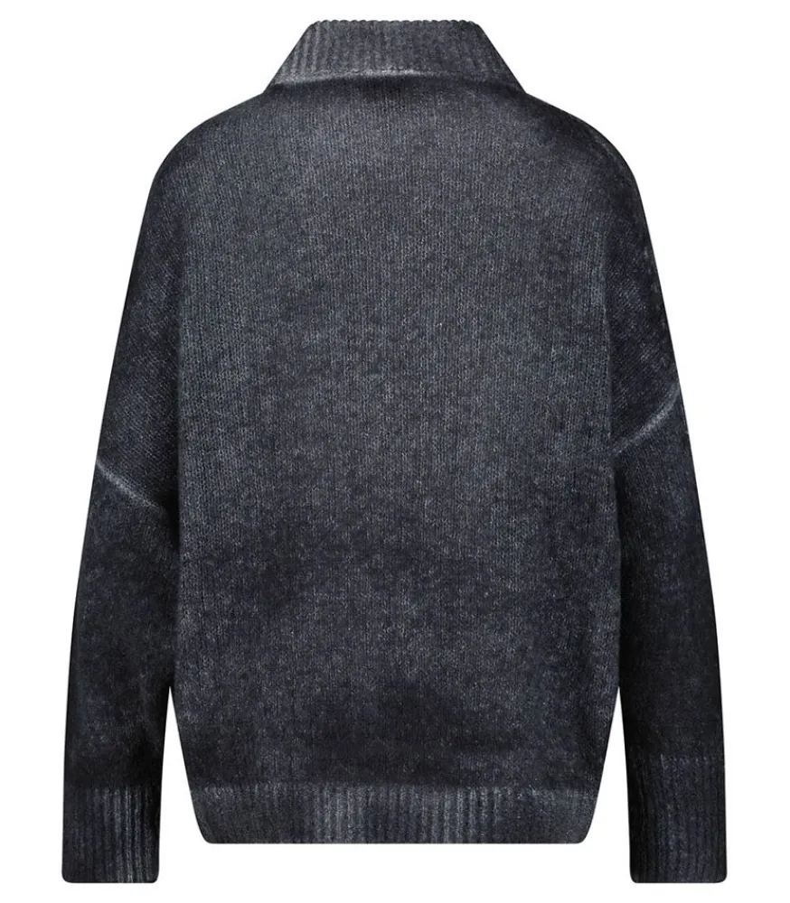 Hot Pull En Cachemire Et Soie Nero Femme Mailles & Sweats