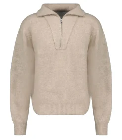 Pull En Laine Bryson Light Beige Femme Mailles & Sweats