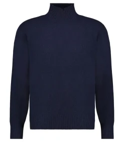 Pull Homme Clark Navy Blue Homme Maille