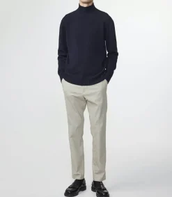 Pull Homme Clark Navy Blue Homme Maille