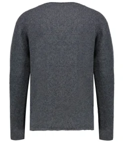 New Pull Homme Gris Homme Maille