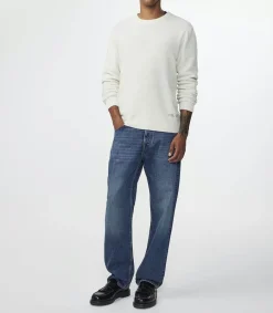 Hot Pull Homme Nigel 6585 Ecru Homme Maille