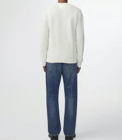 Hot Pull Homme Nigel 6585 Ecru Homme Maille