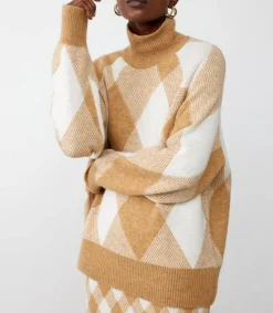 Sale Pull Kaleo Beige Ecru Femme Mailles & Sweats