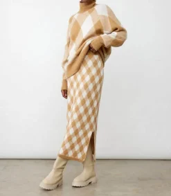 Sale Pull Kaleo Beige Ecru Femme Mailles & Sweats