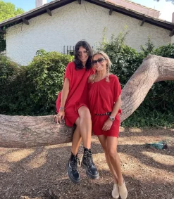 Robe Courte Alexandrie Fire X Jane De Boy Femme Robes