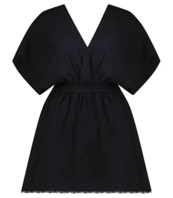 Discount Robe Courte Empire Black Femme Robes
