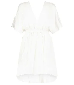 Robe Courte Empire Blanche Femme Robes