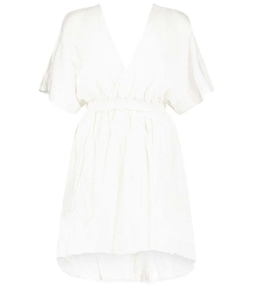 Robe Courte Empire Blanche Femme Robes