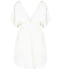 Robe Courte Empire Blanche Femme Robes