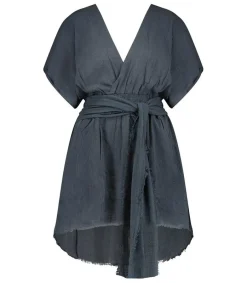 Discount Robe Courte Empire Bleu Marine Femme Robes