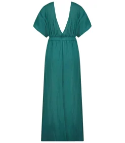 Robe Longue Empire Emeraude Femme Robes