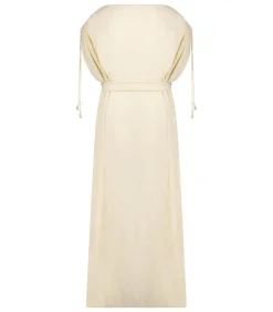 Sale Robe Longue Kaftan Cream Femme Robes