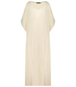 Sale Robe Longue Kaftan Cream Femme Robes