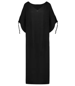 Online Robe Longue Kaftan Noir Femme Robes