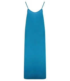 Outlet Robe Longue Rio Petrole Femme Robes